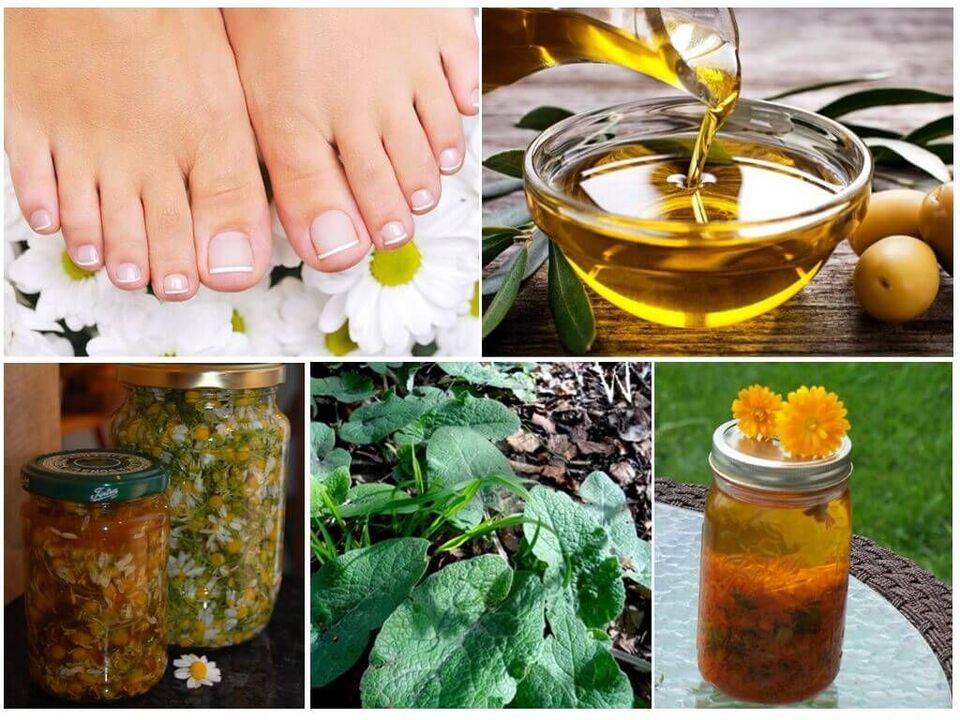 Folk recipes for nail fungus